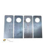 4) Rectangle w/o Steel Ramp Gate Holder Hinge Heavy Duty Equip Trailer H... - $74.03 CAD