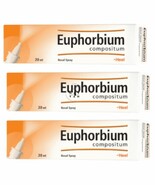 Euphorbium Compositum 20ml HEEL Nasal Spray Homeopathic Solution 3 PACK - $76.63 CAD