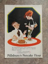 Vintage 1927 Pillsbury&#39;s Pancake Flour Full Page Art Deco Original Ad 422 - £5.18 GBP