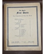 1905 Antique Sheet Music - THE PUPIL&#39;S FIRST DUETS - Piano Four Hands - ... - $53.04