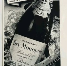 1940 Dry Monopole Heidsieck Champagne Advertisement Distillery Esquire H... - $19.99