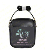 WE BELONG HERE MIAMI MUSIC FESTIVAL 2025 Slingbag - $24.00