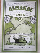 Vintage Bell Telephone System Telephone Almanac 1956 - £3.98 GBP