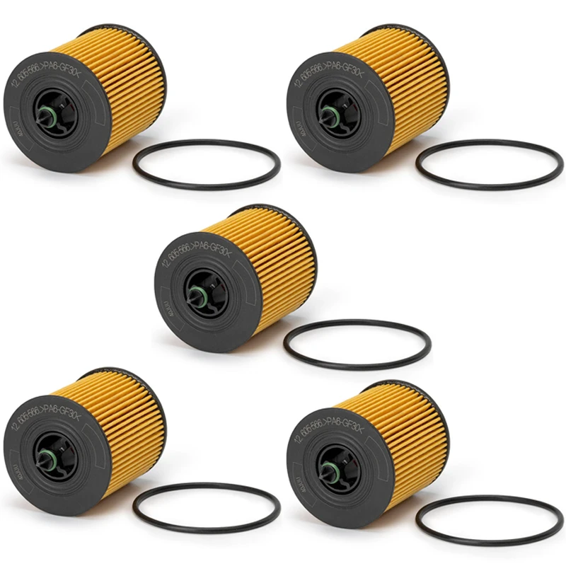 5PCS New Oil Filter 12605566 HU6007X VFL480 For Alfa Romeo For Cadillac BLS For - £32.47 GBP