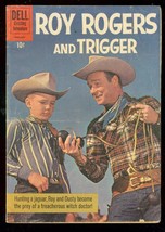 Roy Rogers #141 1961-DELL WESTERN-PHOTO COVER-MANNING Vg - £40.71 GBP
