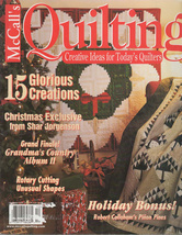 McCall&#39;s Quilting Magazines December 1999 Glorious Creations, Holiday Bonus - £3.14 GBP