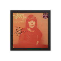 Helen Reddy signed &quot;Long Hard Climb&quot; album Reprint - £58.66 GBP