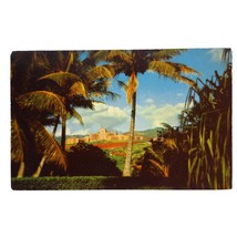 Postcard Tripler Army Hospital Honolulu Hawaii Palm Trees Chrome Unposted - £6.08 GBP