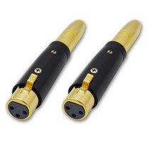 Xlr Female To 1/4&quot; Inch Trs Female Audio Adapter,Gold-Plated Xlr 3 Pin T... - £23.48 GBP