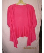 Jacket Cardigan lightweight willow waterfall Pink Used - $10.92 CAD