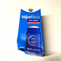 Vicks VapoStick Solid Balm 1.25 oz, Vapor Stick, No Mess, Soothing DAMAGE BOX - $19.79