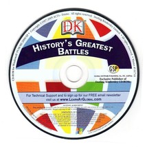 History&#39;s Greatest Battles (PC-CD, 2005) for Windows 95-XP - NEW CD in SLEEVE - £4.62 GBP