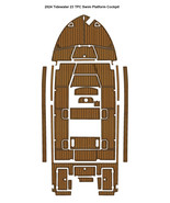 2024 Tidewater 23 TPC Swim Platform Cockpit Boat EVA Teak Deck Floor Mat... - $1,508.08 CAD