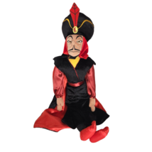 20&quot; Disney Store Aladdin Jafar Villain Doll Stuffed Animal Soft Plush Toy - £51.19 GBP