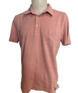 Ben Sherman Men's Beatnik Short Sleeve Polo Shirt Pink Medium NWT - $23.74
