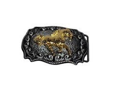 Belt Buckle Running Horse Rodeo Western Horse BB005 - £10.69 GBP