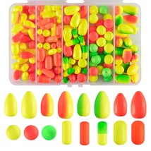 120pcs/150pcs Fishing Foam Float Strike Indicator Bobber Buoys Saltwater for Pom - £63.64 GBP