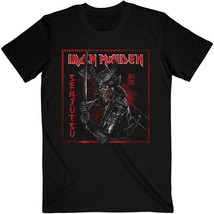 Iron Maiden Senjutsu Unisex T-SHIRT Black Short Sleeved - Official Merch Medium - £11.14 GBP
