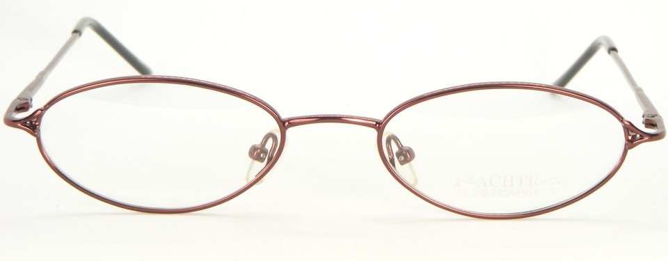 NEW PeachTree by CAPRI PT77 BURGUNDY EYEGLASSES GLASSES METAL FRAME 49-19-130mm Item image 2