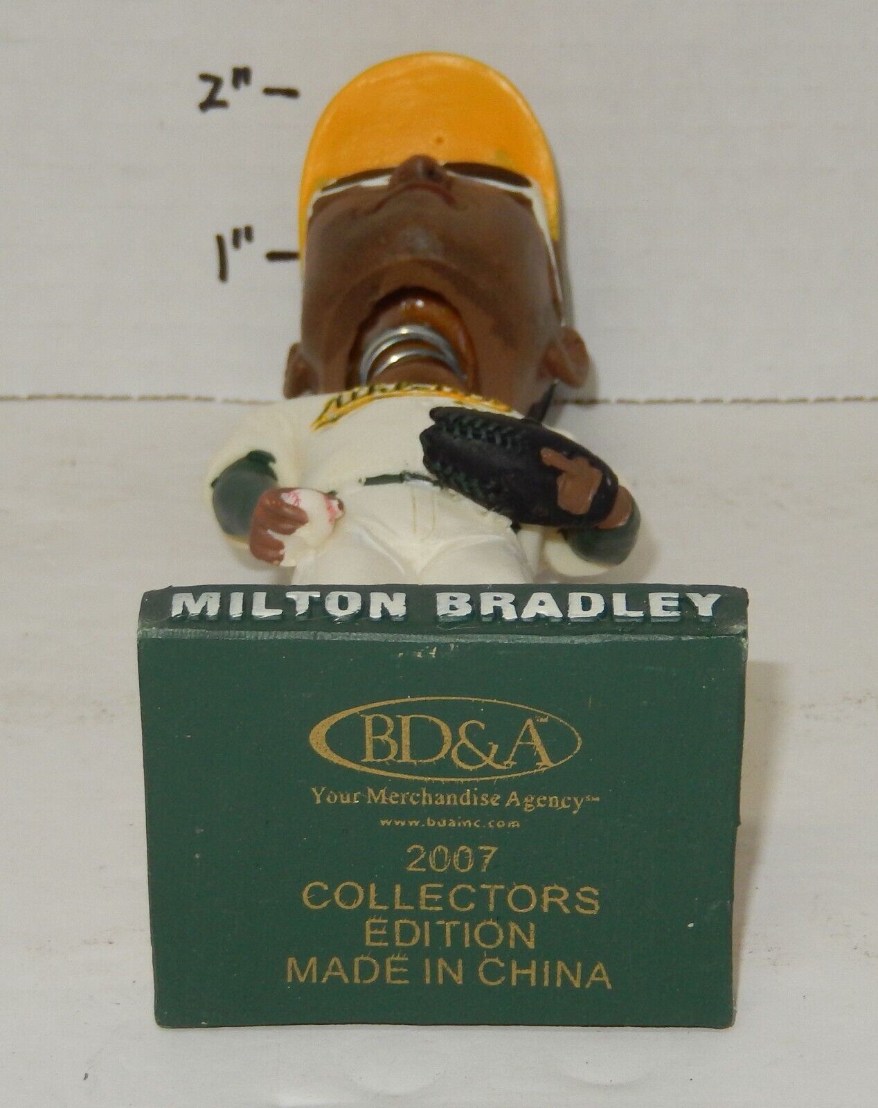 2007 Milton Bradley Bobblehead SGA Oakland Athletics MLB Baseball Bobble head Item image 11