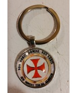 Knights Templar Christian Red Cross Key Ring - £8.58 GBP
