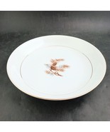 KYOTO &quot;Pine Cone&quot; 8-Inch Soup Bowl 8045 Gold Trim  :::  Bulk Discounts - $14.00