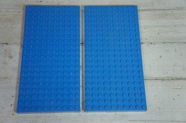 Lot of 2 Vintage LEGO 700eF Blue 10x20 Plate - £7.40 GBP