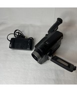 (A) JVC GR-AXM210U Tape Camcorder TESTED Working VHS VHS-C Charger - $54.95