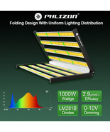 Phlizon 1000W Samsung LED Grow Plant Light Bar Full Spectrum Indoor 6x6f... - £117.24 GBP+