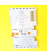 BECKHOFF EL3152 2-CHANNEL ANALOG INPUT ETHERCAT TERMINAL DISTRIBUTED CLO... - $72.43