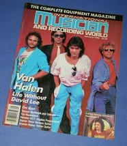 EDDIE VAN HALEN INTERNATIONAL MUSICIAN MAGAZINE VINTAGE 1986 - £31.37 GBP