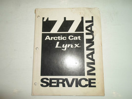 1977 Arctic Cat Lynx Service Repair Manual FACTORY OEM WATER DAMAGED BOO... - $12.97