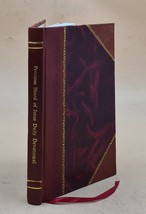 Precious Blood Of Jesus Daily Devotional A prayer book 1900 [Leather Bound] - £32.91 GBP