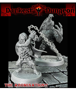 Abomination Werewolf RPG DnD D&D Fantasy miniatures DARKEST DUNGEON - £9.43 GBP