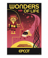 Disney EPCOT Wonders Of Life Pavilion Poster Stacey Aoyama Limited Editi... - $175.32 CAD