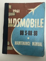 1961 Oldsmobile 88 S-88 S88 98 Servizio Riparazione Cura Negozio Manuale OEM - £31.23 GBP