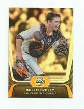 Buster Posey (San Francisco Giants) 2012 Bowman Platinum Card #57 - £3.94 GBP