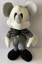 Mickey Mouse Jack Skellington Nightmare Before Christmas Plush Toy Disney Parks - £35.18 GBP