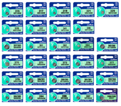 Murata SR 1.55V Silver Oxide Watch Batteries Low/High/Dual Drain - Whole... - $3.95+