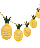 Betus 6.5 Ft 10 LEDs Pineapple Fairy String Light Christmas Tropical The... - $9.85