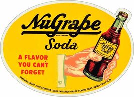 NuGrape Soda Bottle Laser Cut Advertising Metal Sign - $69.95