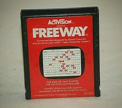 Vintage ActiVision 1981 Freeway Atari 2600 AG-009 GAME CARTRIDGE ONLY Un... - £5.44 GBP