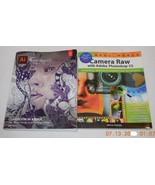 Lot of 2 Photography Books Photoshop CS Illustrator CC Brian Wood Bruce ... - $544.70 MXN