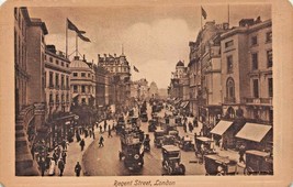 London England~Regent Street~Handsomest Street In Metropolitan~Photo Postcard - £4.04 GBP