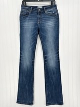 BKE Jeans Womens 27 XXLong Stella Tailored Bootcut Blue Denim Western Cowboy - £22.55 GBP