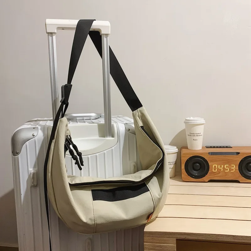 Japanese Dumpling Bag Single-shoulder Cargo Messenger Bag Suitable for Teenagers - £26.46 GBP
