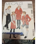 Vtg McCall&#39;s Pattern 3910 Girl&#39;s Jacket-pants-shorts-skirt-shirt SIZE 10... - $8.10