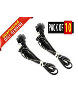 Lot Of 10 Dell Hammer Head 2-Prong Right Angle AC Power Cord MF235 PA-12... - $54.78