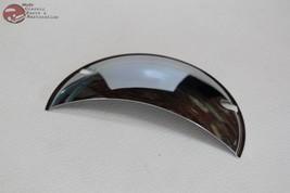 5&quot; Half Moon Headlight Lamp Chrome Trim Cover Chopper Bobber Custom Motorcycle - £8.75 GBP