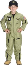 Aeromax Jr. Fighter Pilot Suit with Embroidered Cap, Size 4/6. - $132.76